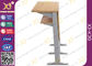 メラミン デスクトップの 折り畳み式 大学教室の家具、階段講堂の椅子 サプライヤー