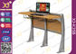 机、学校家具の講義室の椅子が付いている講堂の折られた座席 サプライヤー