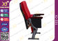 折り畳み式 アルミニウム足の講堂の座席の椅子は ABS タブレットが付いている座席の上でひっくり返ます サプライヤー