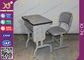 静電気の粉のコーティングと置かれる前組み立てられた金属の子供の学校の机および椅子 サプライヤー