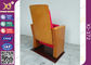 赤い家具のメモ帳が付いている木の折られた講堂の椅子32のKg OEM/ODM サプライヤー