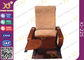 耐久の合板のライティング・テーブル/大きい鉄の足を搭載する講堂の会議場の椅子 サプライヤー