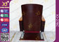 純木のArmrestおよびカップ・ホルダーが付いている旧式な純木の講堂の椅子 サプライヤー