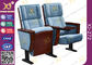 縫うロゴ/映画館の座席が付いている平野の割れたタイプ背部残りの講堂の椅子 サプライヤー