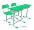 緑の複座機の学校の机および椅子/子供の教室の家具 サプライヤー