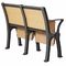 木大学または大学鉄は固定ライティング・テーブルが付いている椅子を畳みます サプライヤー