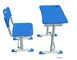 ペン/学校の教室の家具のための溝が付いている固定高さ76 CmのHDPEの調査の机 サプライヤー