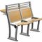 高い背部アルミ合金の構造の合板の座席が付いている折り畳み式のライティング・テーブルのパッド サプライヤー