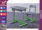 緑の打撃-形成されたプラスチック教育の教室のテーブルおよび椅子によってカスタマイズされる色 サプライヤー