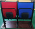 金属フレームの折り畳み式の鉄のメモ帳が付いている柔らかい泡の学校の机そして椅子 サプライヤー